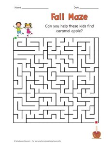 Fall Maze