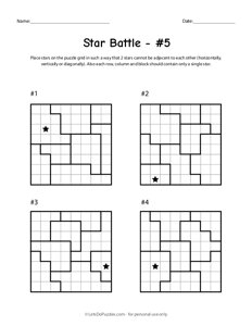 Star Battle #5 - (1 Star)