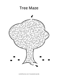 Tree Shaped Maze