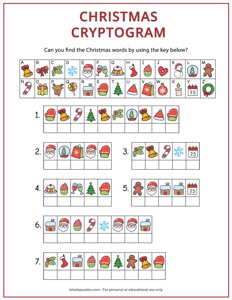 Christmas Cryptogram