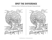 Tree - Spot the Difference
