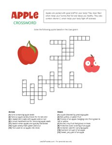Apple Crossword