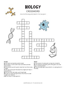 Biology Crossword