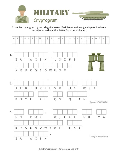 Military Cryptogram