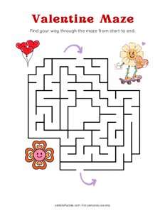 Valentines Day Maze - 11