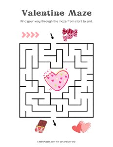 Valentines Day Maze - 7