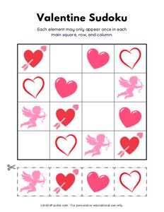 Valentine Picture Sudoku - 1