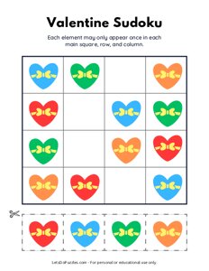 Valentine Picture Sudoku - 2