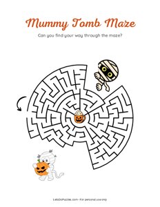 Mummy Tomb Maze