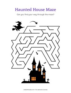 Haunted House Maze