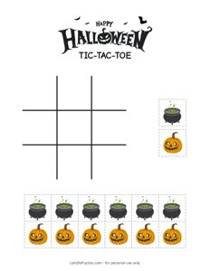 Halloween Tic Tac Toe - #3
