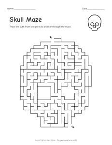 Skull Maze