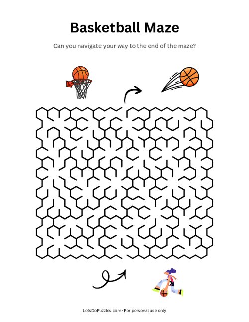 Basketball Maze