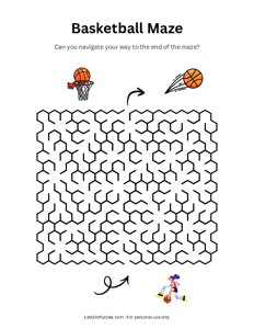 Basketball Maze