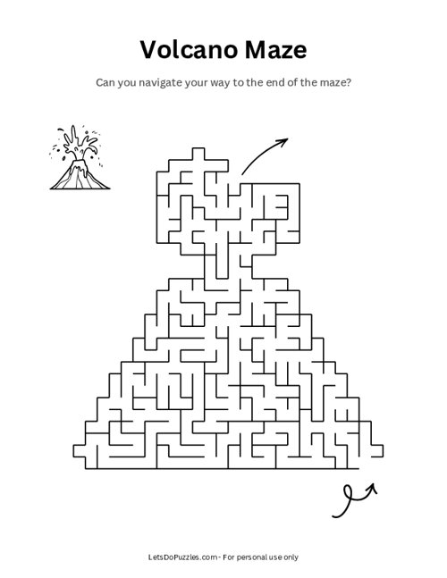 Volcano Maze