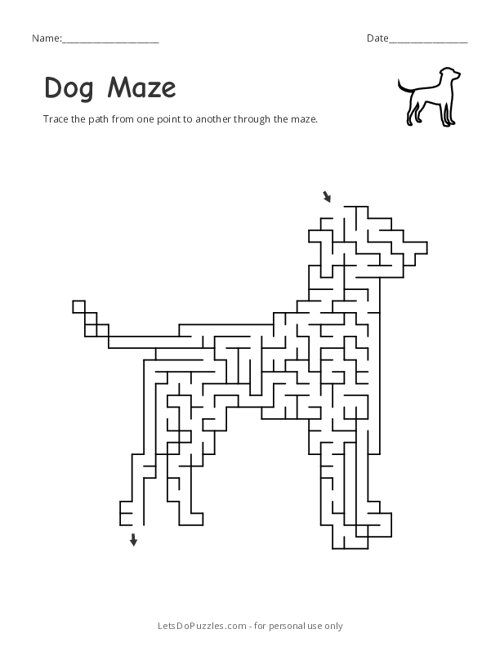 Dog Maze