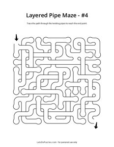 Layered Pipe Maze - 4