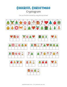 Cheerful Christmas Cryptogram