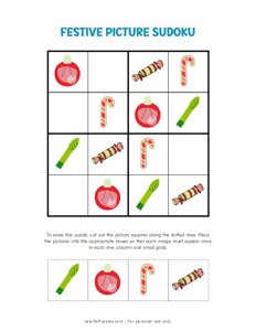 Festive Picture Sudoku