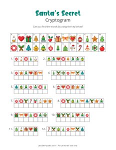 Santas Secret Cryptogram