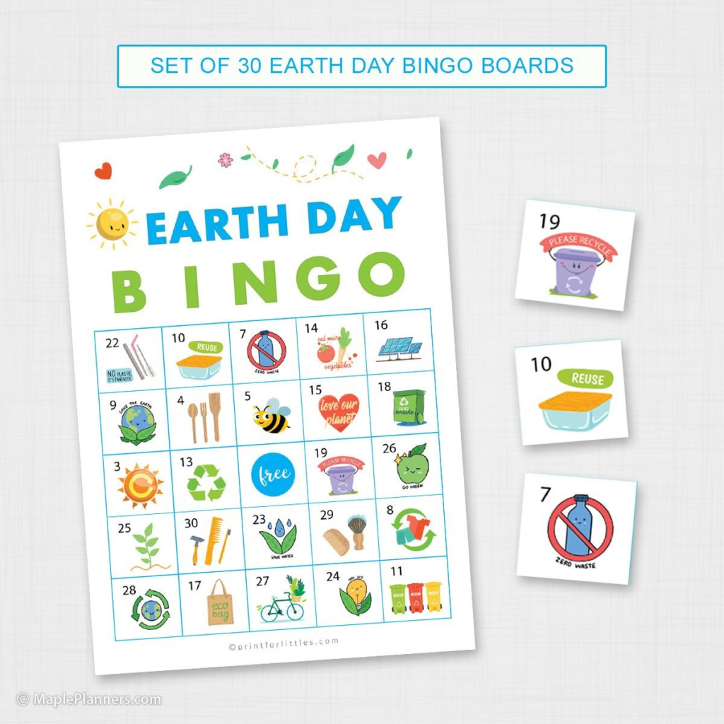 earth day word scramble