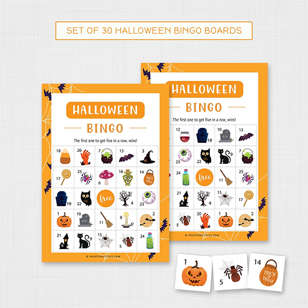 Halloween I Spy Game Printable