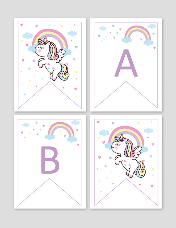 free printable unicorn activities for unicorn themed birthday party